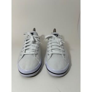 Keds Kickstart Womens White Canvas Low Top Sneakers WF54682 Size 8